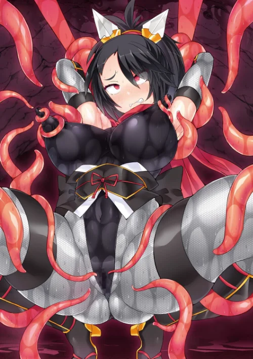 〈エロ漫画〉神装魔光少女 THE COMIC|作者：翡翠石 FIGURE-HUGGING 試し読みサンプル 6ページ目
