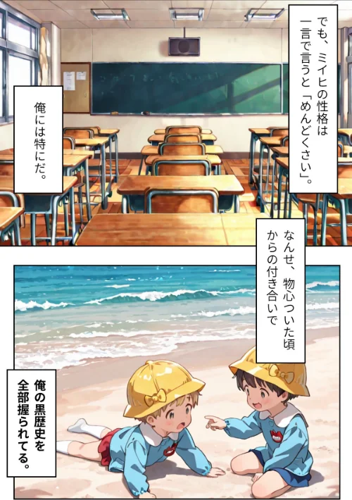 〈エロ漫画〉幼なじみギャルと巨乳姉の甘い罠〜ミイヒとメル姉〜【R指定合冊版】|作者:LUUMI 試し読みサンプル 7ページ目