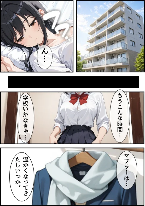 〈エロ漫画〉3か月なら、大丈夫だと思ってた。〜留学した僕の留守中に、一途な彼女が汚されるまで〜R指定（単話）|作者：うさみや 試し読みサンプル 3ページ目