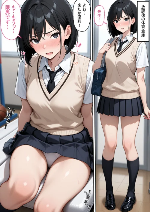 〈エロ漫画〉義妹が生意気だったので、制服着衣でセックス漬けにしてやった モザイク版（単話）|作者：ラブリークラフト あいラビ 試し読みサンプル 5ページ目