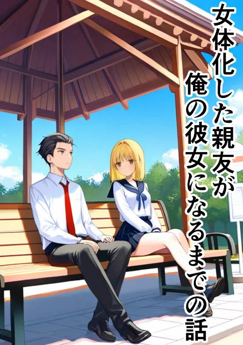 〈エロ漫画〉女体化した親友が俺の彼女になるまでの話【モザイク版】|作者:悪魔ほろほろ 試し読みサンプル 2ページ目