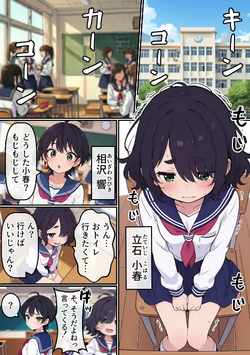 〈エロ漫画〉地味なオタク女子にチ〇ポが生えてこれまで縁のなかったSEXにドハマりする【棒消し修正版】|作者:浴衣のしのぎ 試し読みサンプル 2ページ目