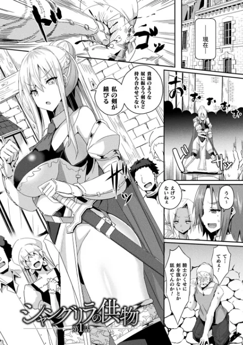 〈エロ漫画〉シャングリラの供物 -女騎士隷属譚-|作者:ミナトヨ 試し読みサンプル 4ページ目