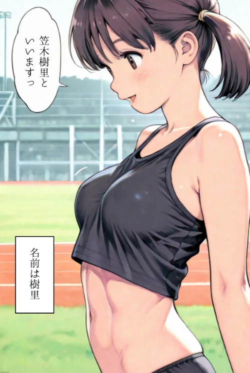 〈エロ漫画〉その女は陸上部を性支配する|作者：なぁみ 試し読みサンプル 3ページ目