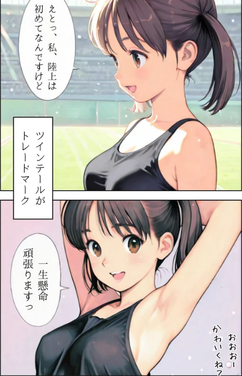 〈エロ漫画〉その女は陸上部を性支配する|作者：なぁみ 試し読みサンプル 4ページ目