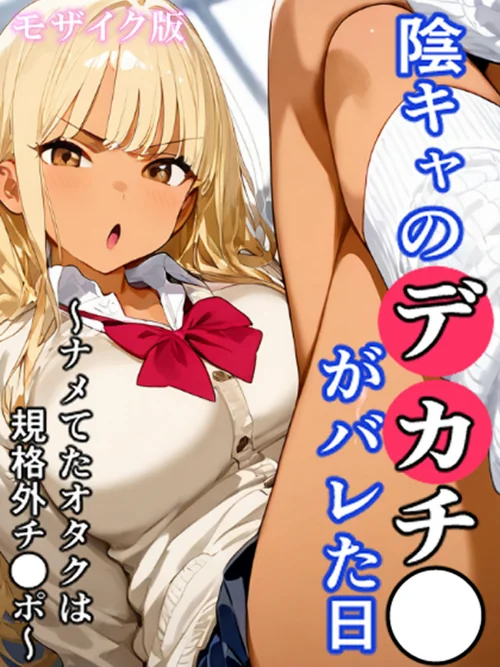 〈エロ漫画〉陰キャのデカチ●がバレた日 モザイク版|作者：おなかいっぱい あいラビ 試し読みサンプル 2ページ目