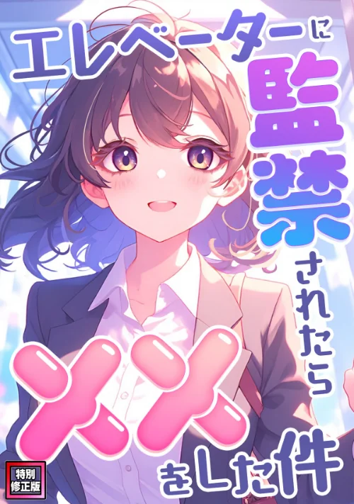 〈エロ漫画〉エレベーターに監禁されたらxxをした件【特別修正版】(単話)|作者:エスティームーン ワンチーム 試し読みサンプル 2ページ目