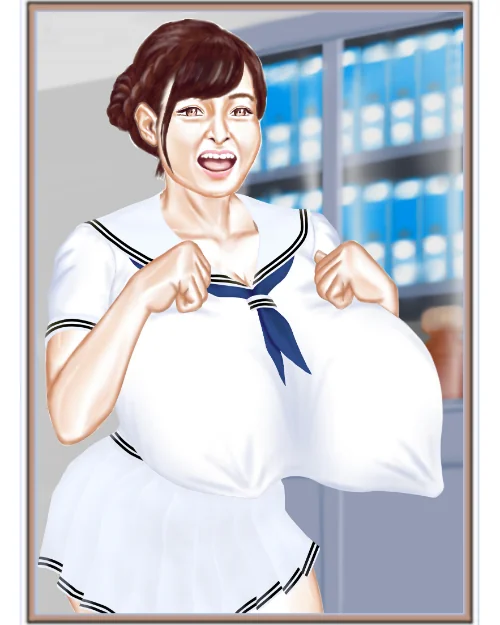 〈エロ漫画〉乳圧測定|作者：tsuyoshi 試し読みサンプル 2ページ目
